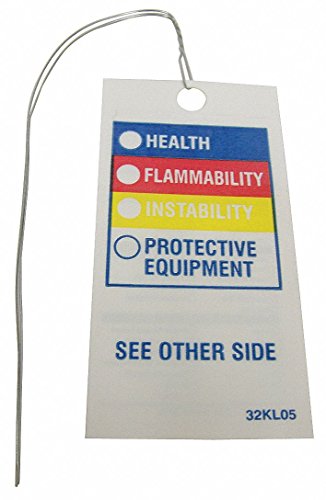 Blank Tag, 2-3/4 x 1-3/8 in, SIL, PK25