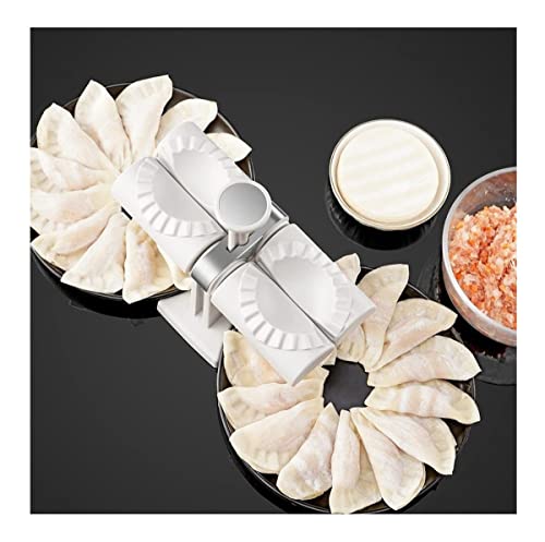 Maquina Molde Modeladora Prensa De Fechar Pastel Empada Empanada Bolinhos Dumpling c/ 2 Cabeças Uten