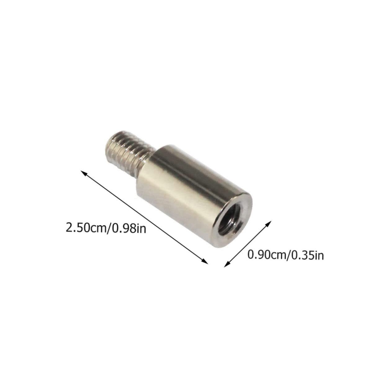 DOITOOL 10pcs Replacement Extension Posts for Scrapbook Diy Plated Screw Posts for Photo Albums Easy to Install for Binding and Manual Work