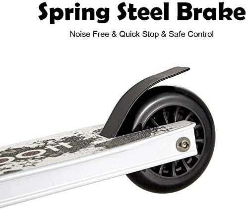 Albott Pro Scooters Stunt Scooter - Complete Trick Scooters Beginner Freestyle Sports Kick Scooter with Fixed Bar Scooter for Kids 8 Years and Up,Boys,Teens,Adults