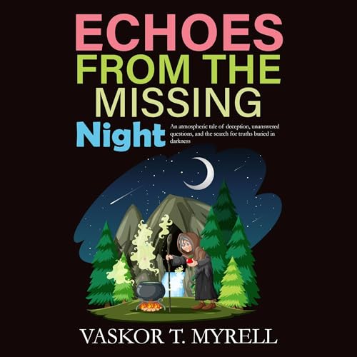 Diseño de la portada del título Echoes from the Missing Night
