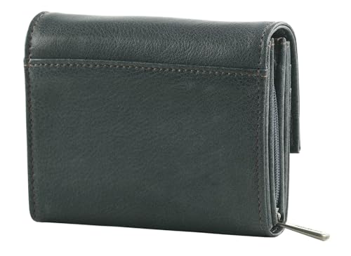 Flap Wallet Dusty Blue en cuir de qualité supérieure - 4