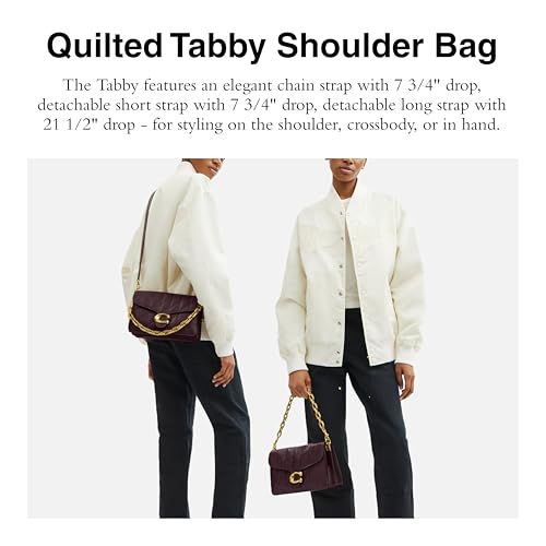 Image of COACH Chain Tabby Shoulder Bag