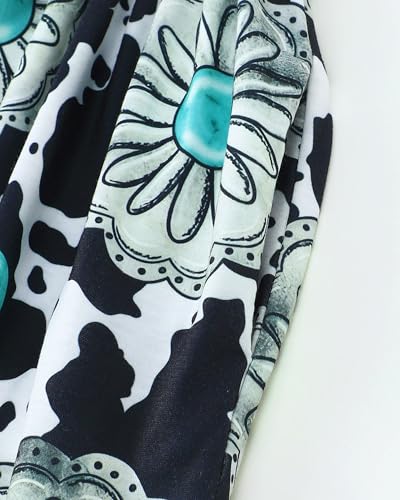 Toddler Girls Cute Print Summer Dresses Little Girl Ruffle Sleeve Twirly Swing Kids Dress with Pockets3