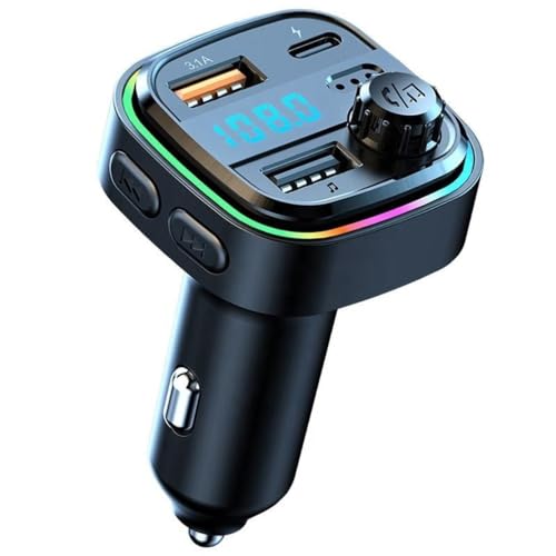 Bluetooth Car Adapter Car Bluetooth Transmitter FM Bluetooth Transmitter Car Bluetooth Car Radio Adapter FM Transmitter Hands Free Car Phone Kit Bluetooth