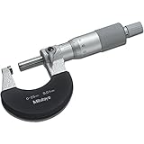 mit Gefühlsratsche MITUTOYO Bügelmessschraube mit Einstellmaß DIN 863/1, Messbereich 25-50 mm, 1 Stück, 102-302