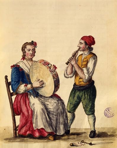 Cuadro en Lienzo Musicista veneziano Jan Van Grevenbroeck para Oficina 60x90cm
