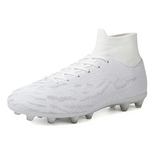 RDYLBU - RDYLBU Fußballschuhe Herren Madame Stollenschuhe Fussballschuhe knöchelhohe Schuhe Hallenschuhe Herren Professionelle Fussballschuhe Jugendliche Trainingsschuhe Outdoor Sportschuhe Fußball Stiefel