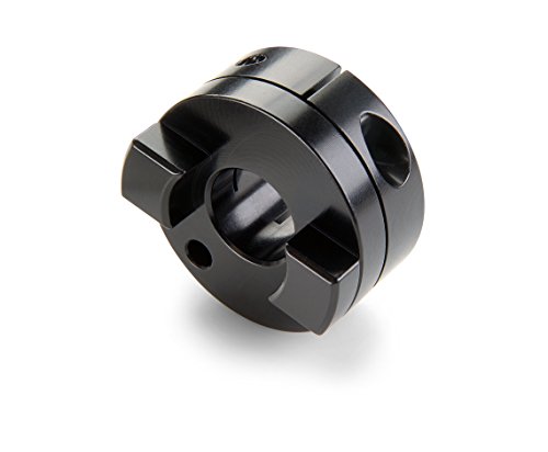 Ruland OCT36-12-A Oldham Coupling Hub, Clamp Style, Black Anodized Aluminum, .750" Bore, 2-1/4" OD, 3-1/10" Length