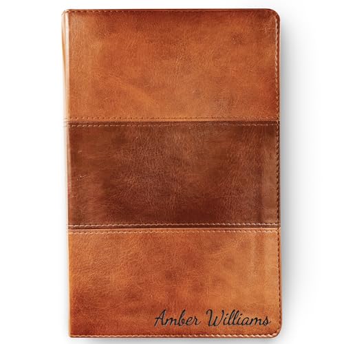 Personalized KJV Bible with Name Engraved, Large Print Reference ...