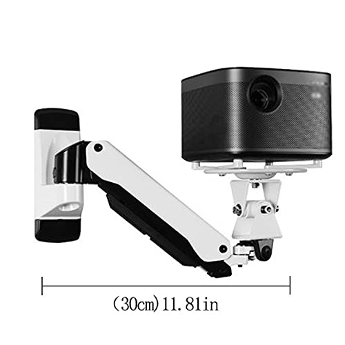 Soporte de Proyector de Pared Rotación 360 Grados Ajustable hasta 16.53 Libras 2
