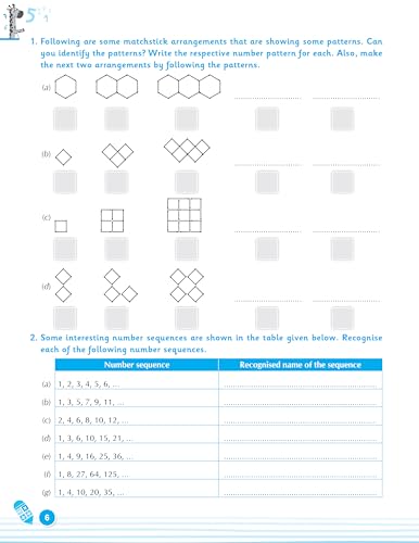 Image of Full Marks Mathematics Workbook (With Activities) Class 6 | Based on NCERT Textbook Ganita Prakash and CBSE Syllabus | Includes Chapterwise Summary, Solved Q /A, Practice Papers and More