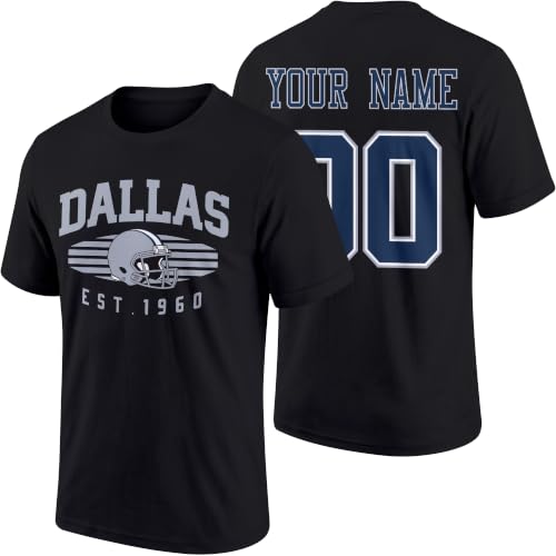 Image of T-Shirt Custom Name and Number Personalized Gifts