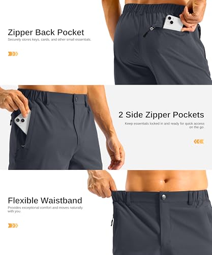 Image of G Gradual Men's Shorts 11 inch Long Golf Lightweight Knee Length Shorts
