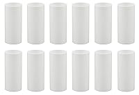 Vista 7 de Creative Hobbies® Fundas de plástico blanco de 1.75 pulgadas para candelabros de 1.75 pulgadas, base de candelabro de 1.75 pulgadas, juego de 12