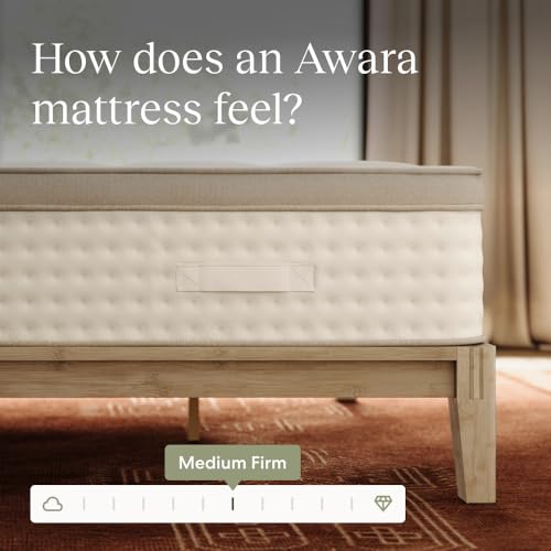 Image of Awara Premier Luxury Hybrid Full Mattress 12 Inch - Certified Organic Natural Latex - Sustainable New Zealand Wool - Fiberglass-Free - 365-Night Trial