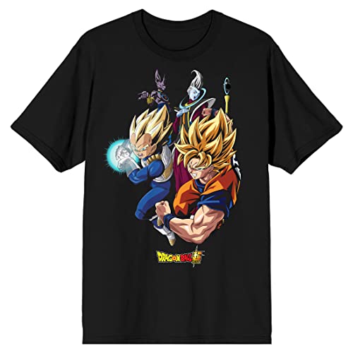 Amazon.com: Dragon Ball Z Character Men's Black Crew Neck T