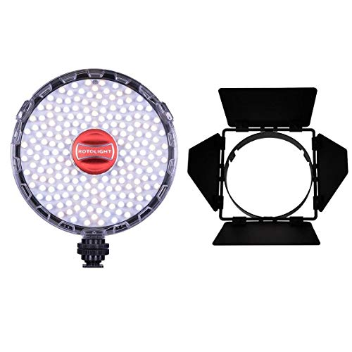 Rotolight Neo 2 On-Camera Led With Rotolight Neo Barn Door #TOP3