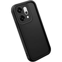 Oppo Reno14 Pro ile Uyumlu Desenli Y ksek Kalite Siyah Silikon K l f Kamera Korumal  D meye Dayan kl  Kapak Telefon K l f