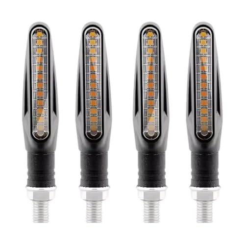 Feu arrière et clignotants universels moto 12V ambre haute visibilité pour un freinage sécurisé