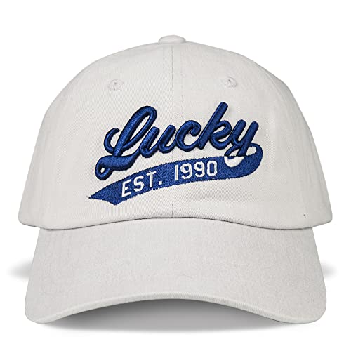 Image of Lucky Brand Classic Cotton Adjustable | Dad Hat | Baseball Cap | Golf | Fishing | Low Profile | 5 Panel Design