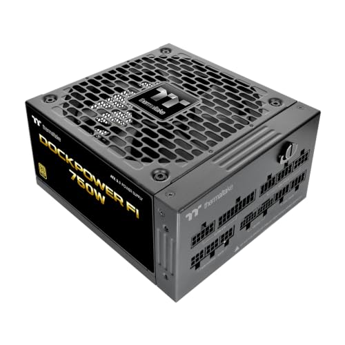 Image of Thermaltake Dockpower FI 750W ATX 3.1 Full Modular 80+ Gold Power Supply