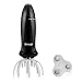 Ikeepi Scalp Massager Handheld Head Facial Massager Portable with 2 Replaceable Massage Heads for Head Facial Body Muscle Relax