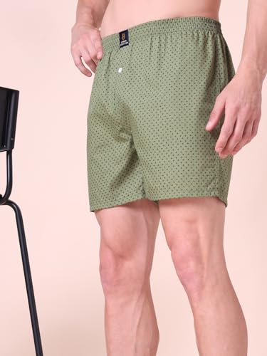 Image of Urban Scottish Men's Boxer Pants 100% Cotton Material with A Stylish Print Soft and Stretchy Elastic Waist Band Dynamic Movement and Hardwearing Stitching Breathable with A Gentle Snug Fit