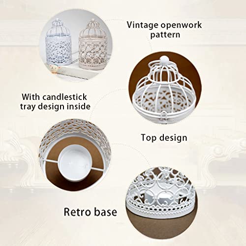 Lanterne à bougie décorative pour ambiance de table romantique