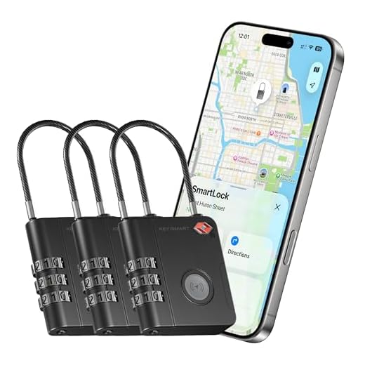 KeySmart SmartLock Tracking Luggage Locks