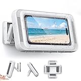 Coolpow Supporto per Telefono impermeabile da Doccia Impermeabile Custodia Porta Telefono Doccia【480°Regolabile】 Porta Phone Bagno da Muro con Design Anti-appannamento per Cellulari da 4 a 7 Pollici