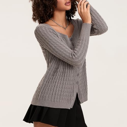 Womens Y2k Knit Sweater Balletcore Fairy Grunge Harajuku Preppy Solid Pullover Top Vintage Long Sleeve Shirt4