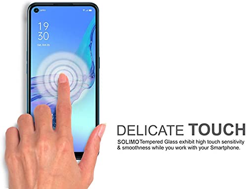 Image of Screen Protector for Oppo A53s 4G (Black) Tempered Glass Edge-to-Edge 6D Screen Guard With Installation Kit