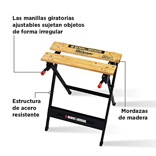 BLACK+DECKER WM125 Workmate 125 350-Pound Capacity Portable Work Bench