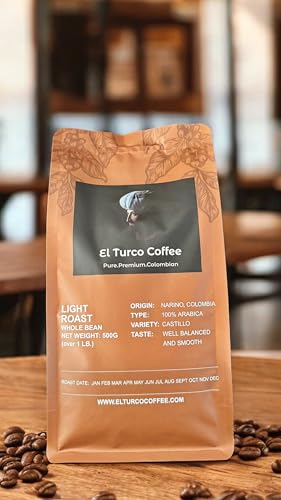 Granos de Café Colombiano - Tostado Ligero 1LB miniatura 1