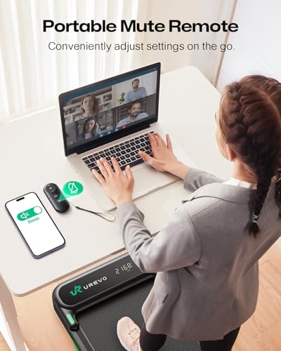 UREVO Strol 2E: 2-in-1 Folding Walking Pad with App Tracking — view 9