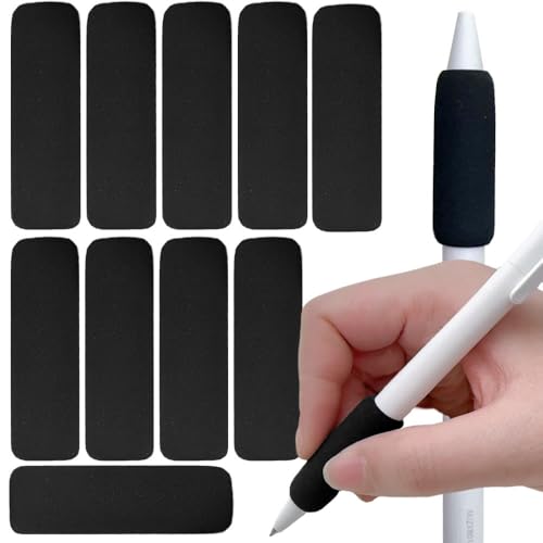 Belegao 10PCS Pen Grips for Adults Comfortable Pencil Grip Soft Foam 2 Size