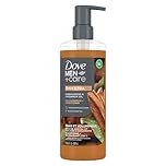 Dove Men+Care Thick & Full 2-in-1 Shampoo + Conditioner with plant-based cleansers & moisturizers Sandalwood & Cardamom Oil shampoo and conditioner for strong, healthy-looking hair, 517ml