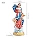 ASTARIKO Mary Undoer of Knots Statue - 11.4 Inch Virgin Mary Catholic Religious Figurine Large Hand Painted Resin Sculpture for Home Altar & Living Room - Virgen Desatanudos