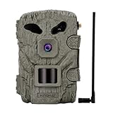 Kinghat Fototrappola 4G con App, Fotocamera 1080P 30MP con SIM Telefonica invio foto, Infrarossi...