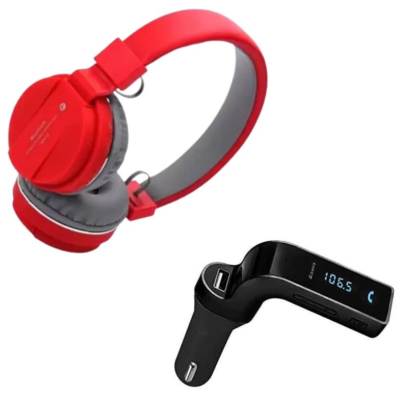Cospex Combo Pack of 2 Items - Comfortable On-Ear Bluetooth Wireless Headphone, CARG7 (1 Year Warranty)-image-21