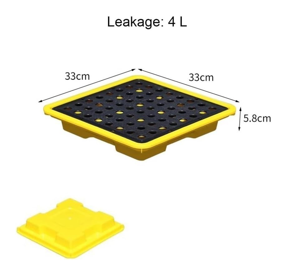 Plateforme de rétention modulaire industrielle pour palettes et fûts - 6