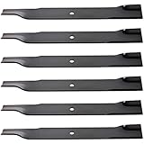 Blade Width - 2.50" Thickness - 0.250" Blade Length - 21" Center Hole Size - 5/8" Air Lift - 1"