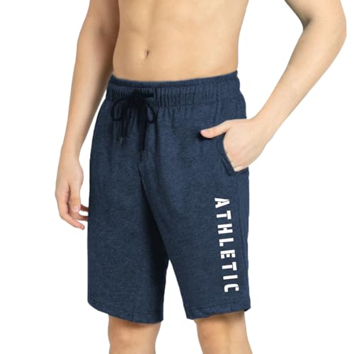 Image of KART BLACK Men's Regular Fit Shorts with Pocket /Casual Knit Shorts /Combo Pack of 3 /Summer Shorts