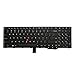 SUNMALL Laptop Keyboard Replacement with Frame Compatible with Lenovo Thinkpad E550 E550C E555 E560 E565 Series Laptop Black US Layout