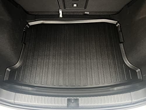 Premium Cargo Liner for Volkswagen Taos 2021-2023 Front Wheel Drive Only - 100% Protection - Custom Fit Car Trunk Mat - Easy-to-Wash & All-Season Black Cargo Mat 3D Shaped Laser Measured Trunk Liners