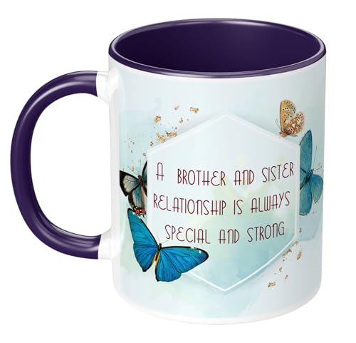 Image of Raksha Bandhan Gifts Printed Mug with Keychain Best Rakhi Combo Gift for Brother & Sister Rakshabandhan Return Gifts for Sister White 350ml Coffee Mug(Pack of 5)(Combo Set)(RMCKRCG1004)