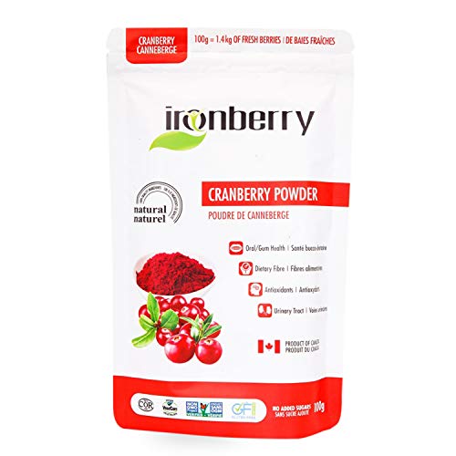 Superfood Cranberry Powder – Antioxidant Immune Booster Energy Vitamin Plant Based Smoothie Mix & Add Ins For Kids & Adults – Berry Extract Seed Juice Concentrate Supplement For Uti Weight Loss -Vegan #TOP18