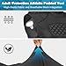 DGXINJUN Men's Baseball Chest Rib Protector Sleeveless Vest Padded Shirt for Aldult Softball Football Rugby T Ball Heart Sternum Guard