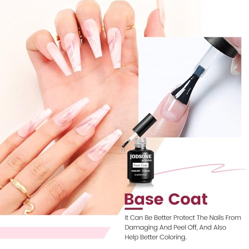 Base Coat Gel JODSONE 15 ml Rápido Secado Clear miniatura 2